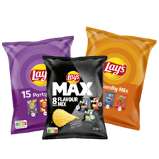 Lay’s partymix, familiemix of Lay’s max flavour mix